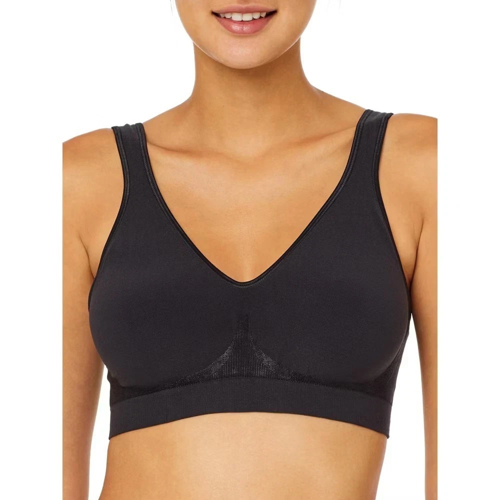 Bali Women's Comfort Revolution Wireless Bra, Full-Coverage T-Shirt‎ Bra - 2XL